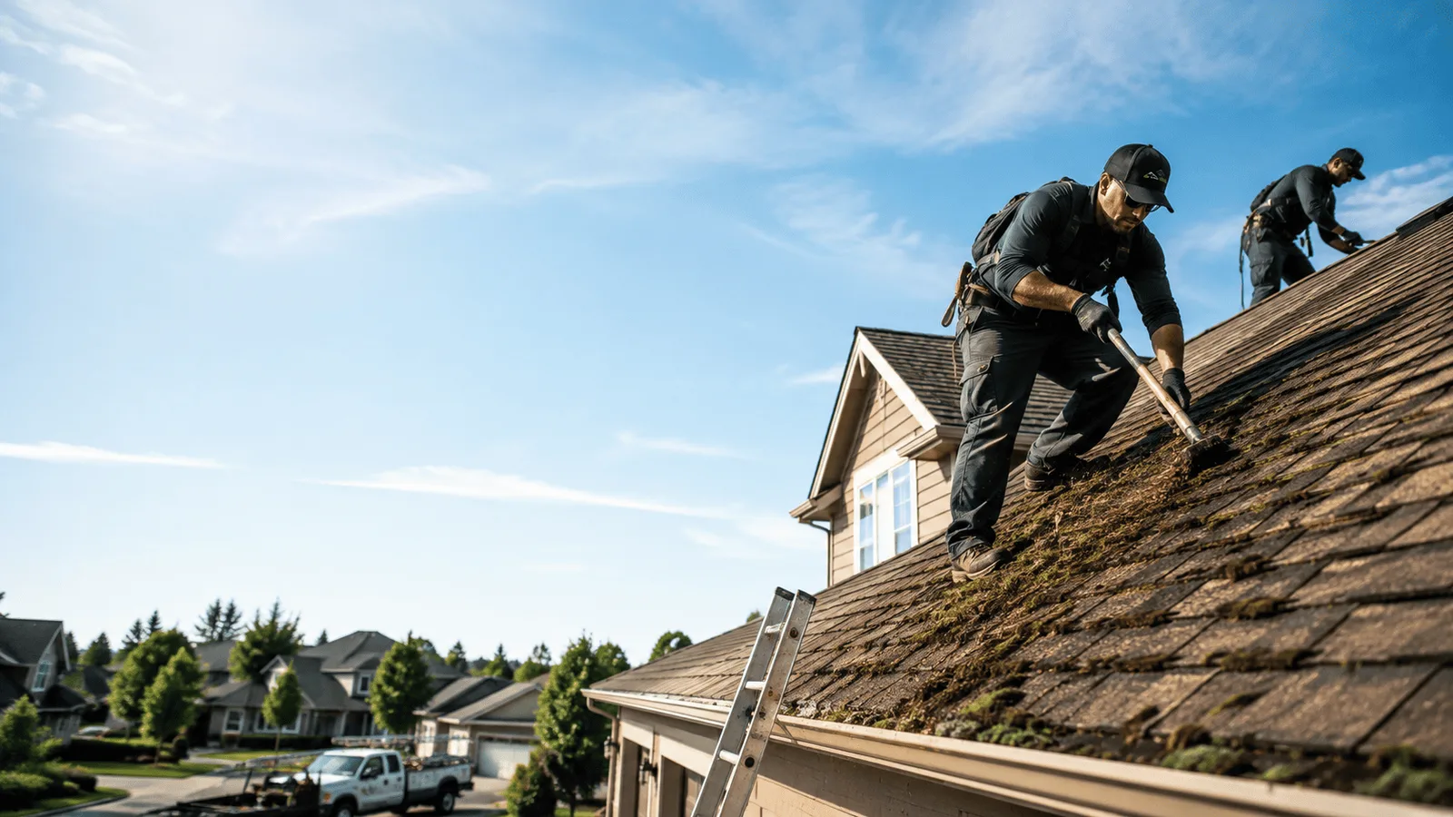 Roof Moss Removal in Henrietta, MO near me